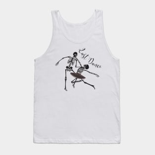 LAST DANCE HALLOWEEN SKELETON BALLERINA Tank Top